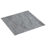 Vidaxl Floorboards 20 ST Self -fast 1,86 m² PVC lysegrå