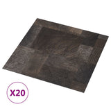 Vidaxl Floor Abeards 20 St Autoadesivo 1,86 m² Struttura in legno