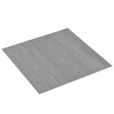 Vidaxl Floorboards 20 ST Self -fast 1,86 m² PVC Grå plettet