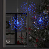 Vidaxl kerstverlichting vuurwerk 140 led's koudwit buiten 20 cm
