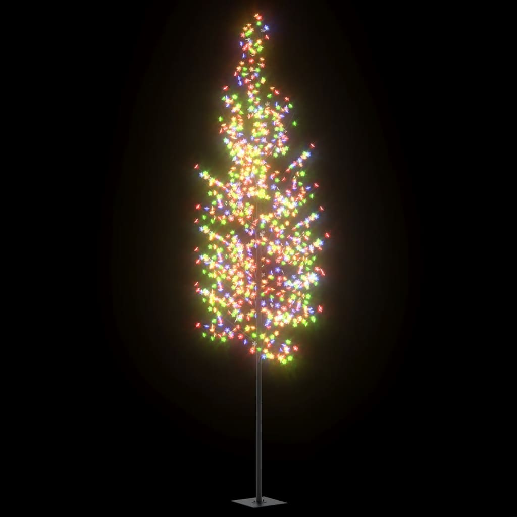 Árbol de Navidad Vidaxl con 1200 LED Light Cherry Blossom 400 cm