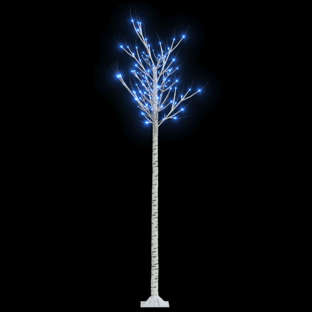 Vidaxl kerstboom wilg met 200 blauwe led's binnen en buiten 2,2 m