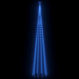 Vidaxl kegelkerstboom 752 blauwe led's 160x500 cm