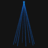 Vidaxl led-kerstboom binnen buiten 576 leds 3,6 m blauw