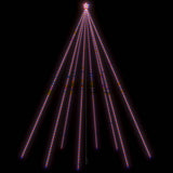 Vidaxl led-kerstboom binnen buiten 1300 leds kleurrijk 8 m