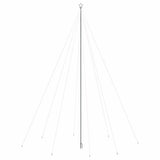 Vidaxl led-kerstboom binnen buiten 1300 leds kleurrijk 8 m