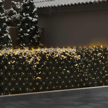 Vidaxl kerstnetverlichting 204 led's binnen en buiten 3x2 m warmwit