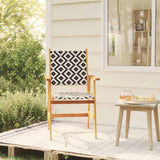 Vidaxl tuinstoelen 2 st massief acaciahout