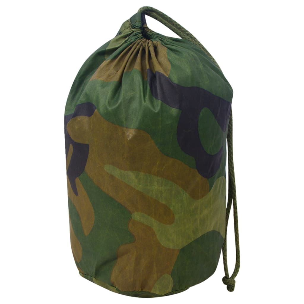 Vidaxl camouflegetnet mat Späichere Bag 1.5x6 m gréng