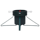 Vidaxl kerstboomstandaard 46x46x19 cm zwart