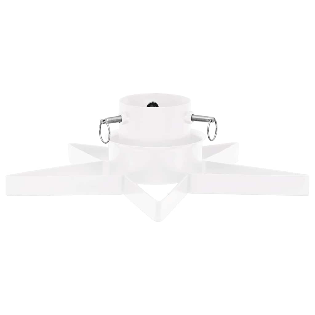 Vidaxl kerstboomstandaard 47x47x13,5 cm wit