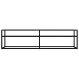 Vidaxl tv-meubel 160x40x40,5 cm gehard glas transparant