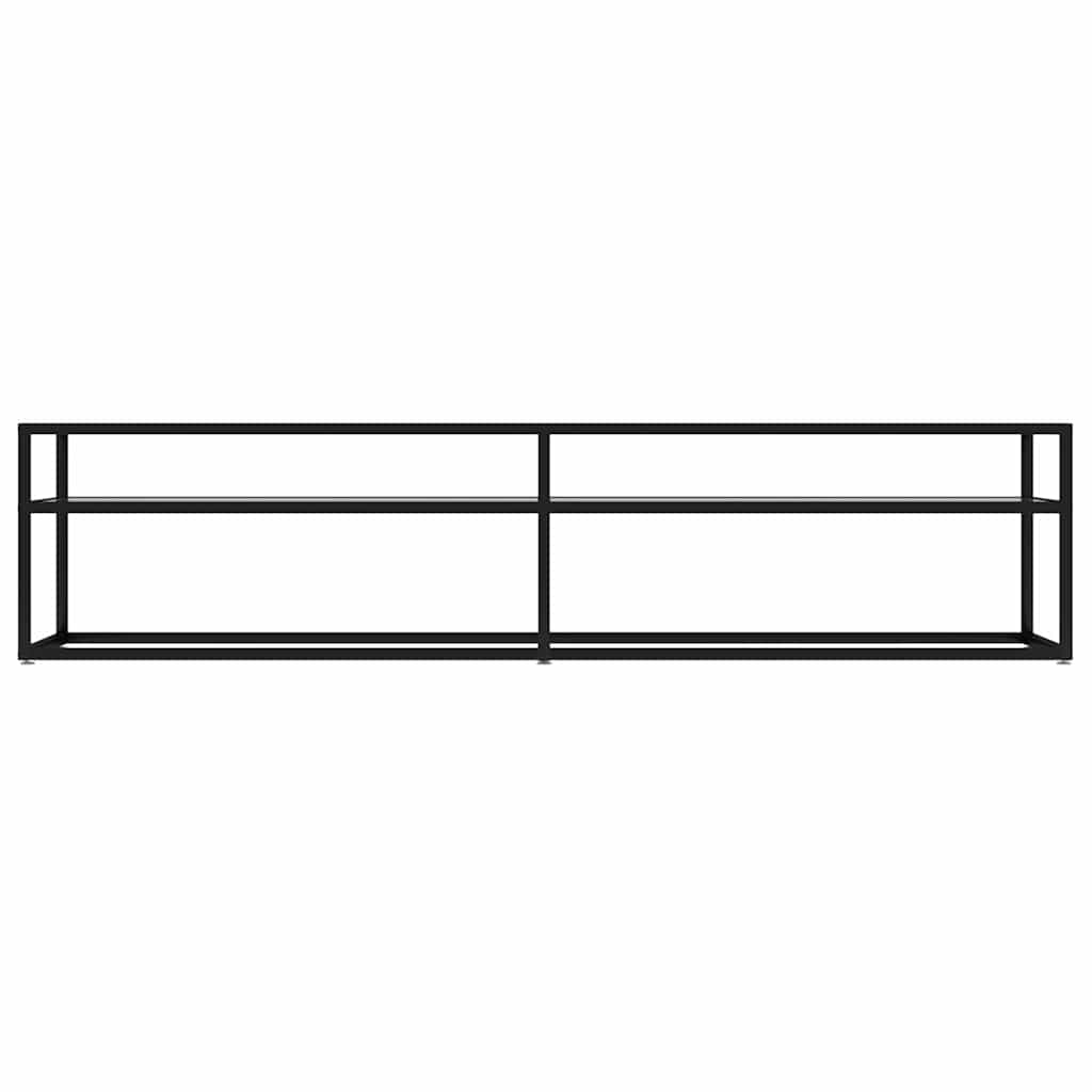 Vidaxl tv-meubel 180x40x40,5 cm gehard glas transparant
