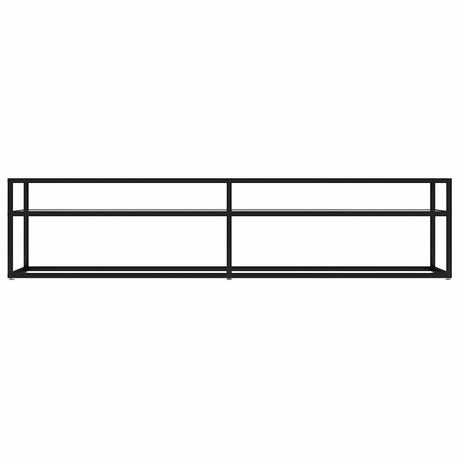 Vidaxl tv-meubel 180x40x40,5 cm gehard glas transparant