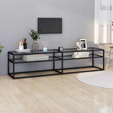 Vidaxl tv-meubel 180x40x40,5 cm gehard glas transparant