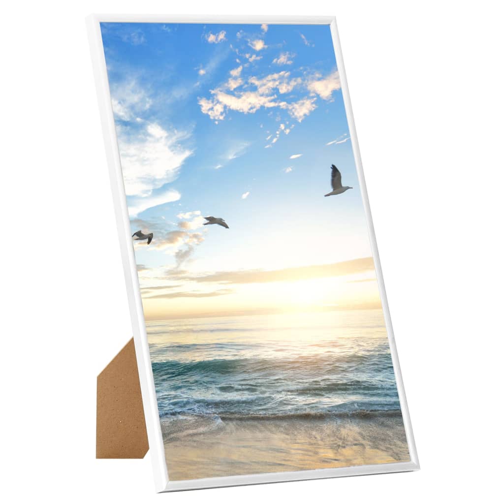 Vidaxl Photo Frames 5 PCS pour le mur ou le tableau 13x18 cm MDF blanc