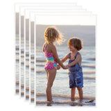 Vidaxl fotolijsten 5 st voor wand of tafel 70x90 cm mdf wit