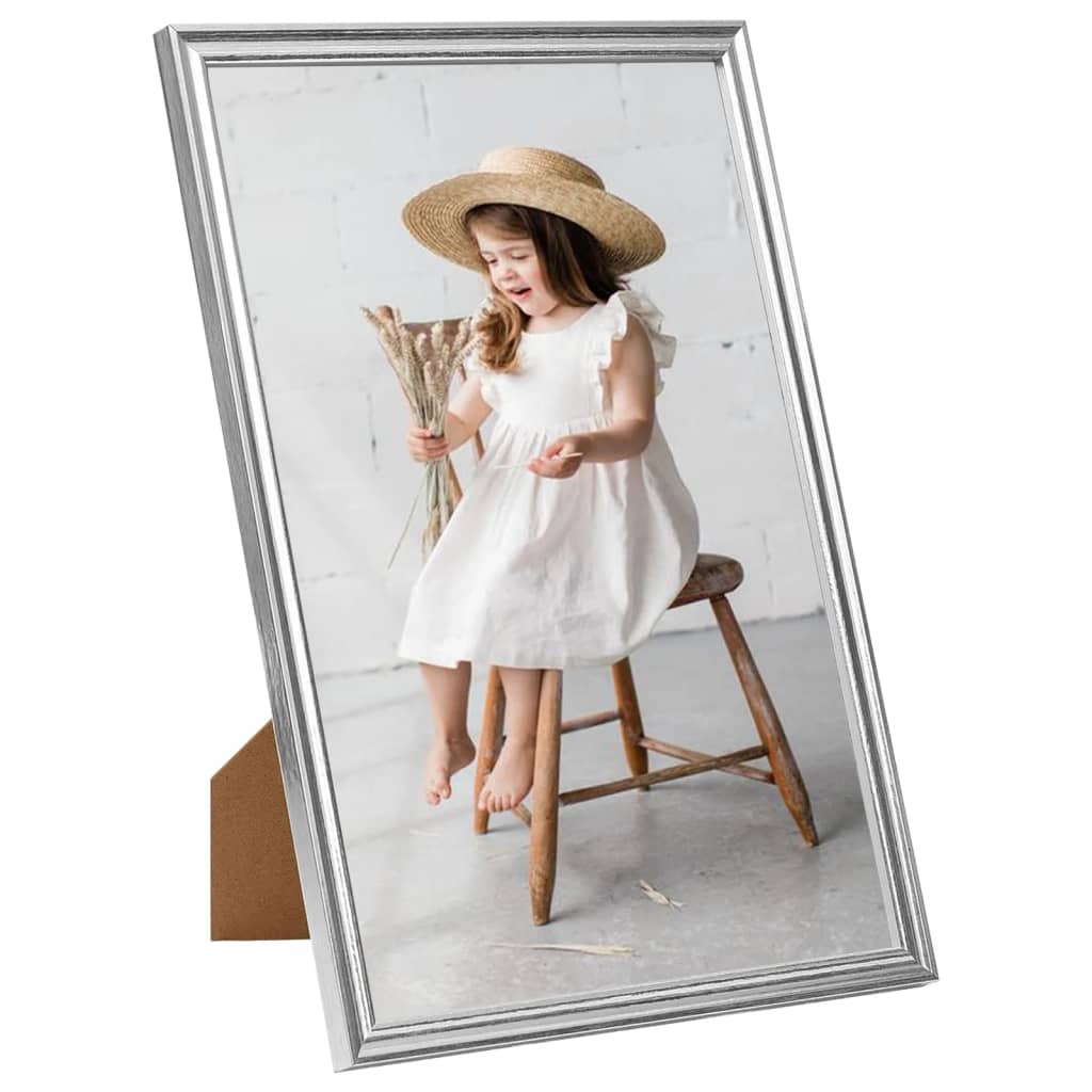 Vidaxl Photo frames 3 pcs for table 21x29.7 cm silver colored