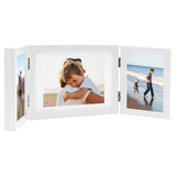 Vidaxl Photo Frame Triptych 22x15 cm+2x (10x15 cm) White