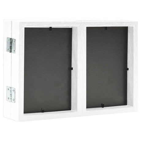 Vidaxl fotolijst drieluik 28x18 cm+2x(13x18 cm) wit