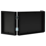 Vidaxl fotolijst drieluik 22x15 cm+2x(10x15 cm) zwart