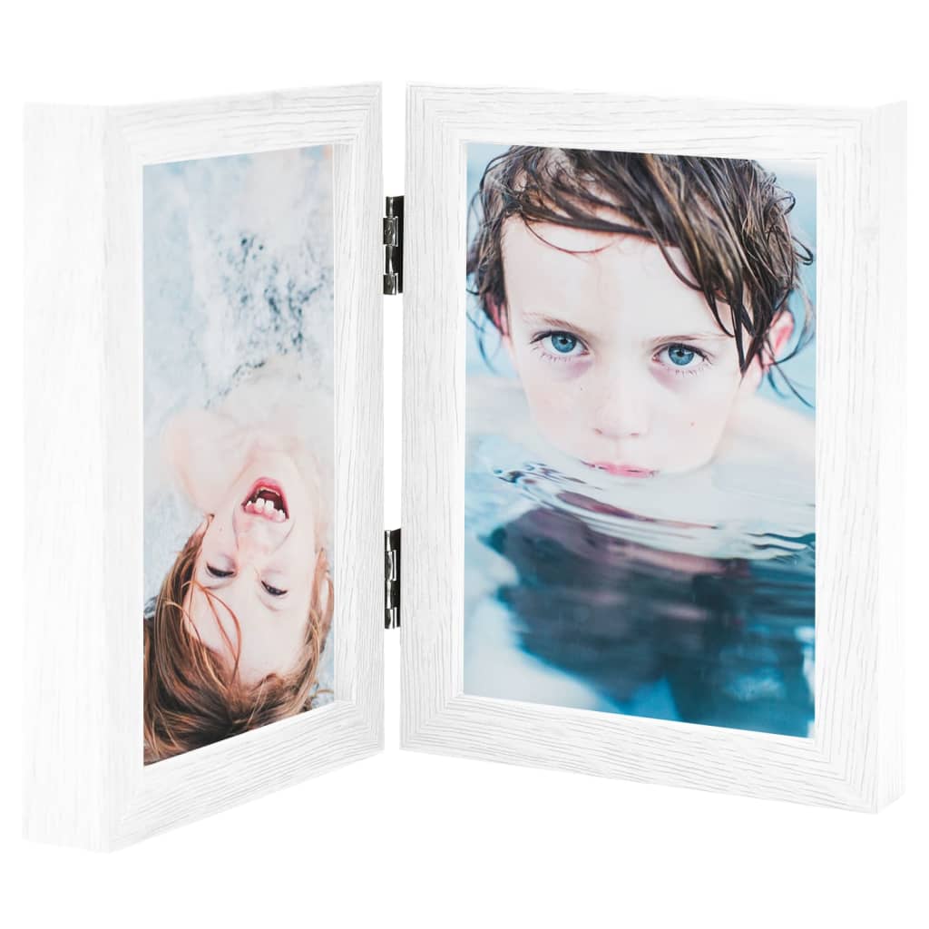 Vidaxl Photo Frame Nuboon 2x (10x15 cm) Hvid