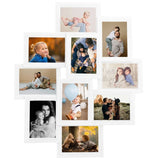 Vidaxl fotoramme til 10x (10x15 cm) Foto MDF White