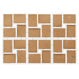 Vidaxl fotolijst voor 24x(10x15 cm) foto mdf wit