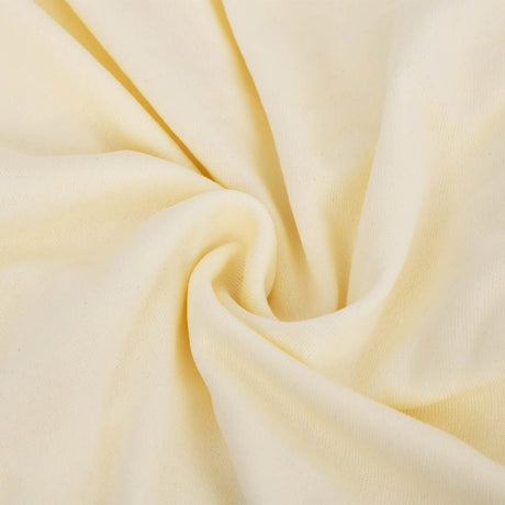 Vidaxl bankhoes stretch polyester jersey crèmekleurig