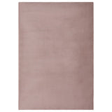 Vidaxl Rug 200x300 cm Fur de conejo artificial Old Pink