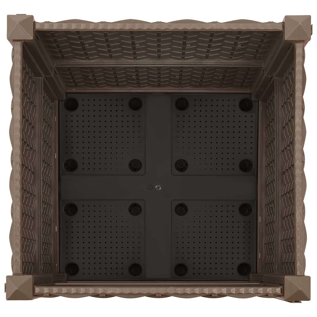 Vidaxl plantenbak verhoogd 40x40x38 cm polypropyleen