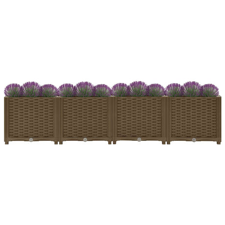 Vidaxl verhoogd bed 160x40x38 cm polypropyleen