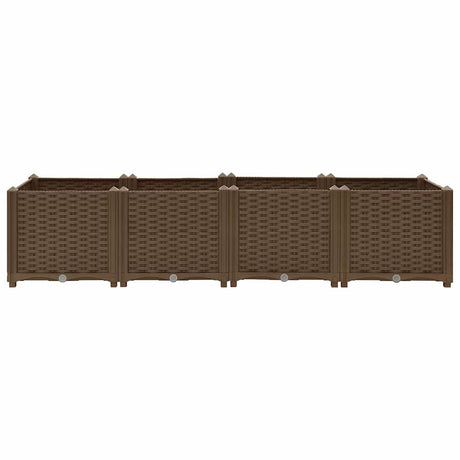 Vidaxl verhoogd bed 160x40x38 cm polypropyleen