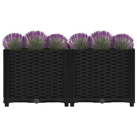 Vidaxl verhoogd bed 80x40x38 cm polypropyleen