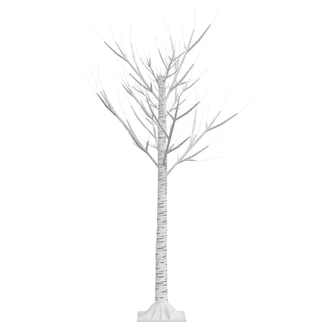 Vidaxl kerstboom wilg met 128 warmwitte led's binnen en buiten 1,2 m