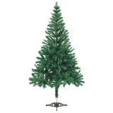 VidaXL Kunstkerstboom met verlichting en kerstballen 546 takken 180 cm