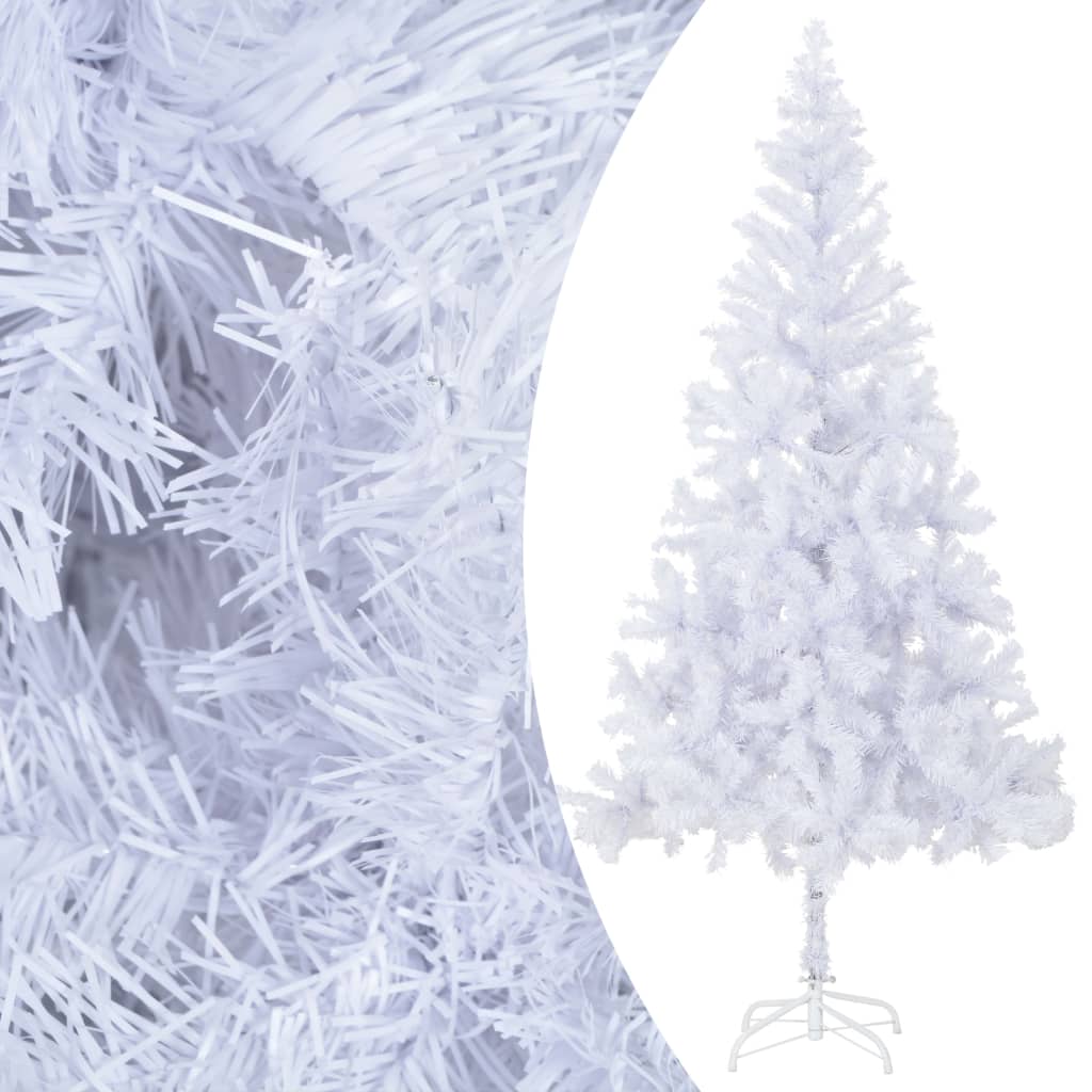 VidaXL Kunstkerstboom met verlichting en kerstballen 910 takken 210 cm