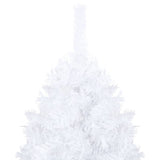 VidaXL Kunstkerstboom met verlichting en kerstballen 120 cm PVC wit