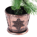 VidaXL Kunstkerstboom met verlichting en kerstballen 90 cm groen