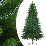 Vidaxl kunstkerstboom met verlichting en kerstballen 150 cm groen