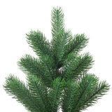 VidaXL Kunstkerstboom Nordmann met LED's en kerstballen 150 cm groen