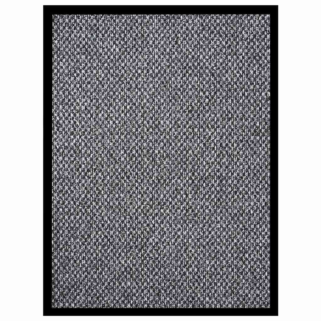 Vidaxl deurmat 60x80 cm grijs