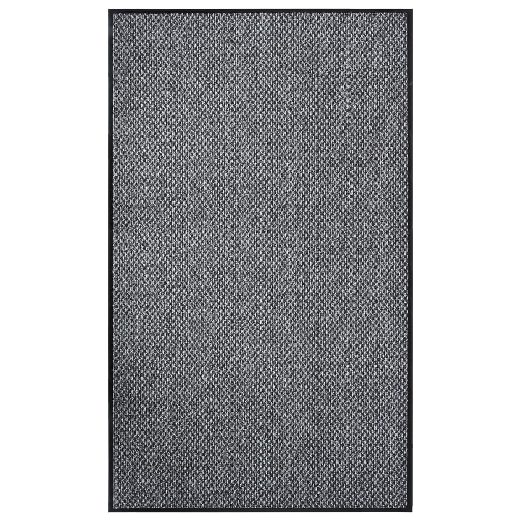 Vidaxl Doormat 90x150 cm siva