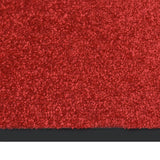 Vidaxl deurmat 40x60 cm rood