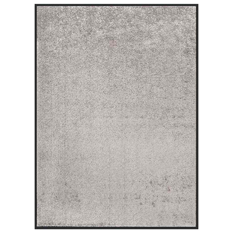 Vidaxl deurmat 60x80 cm grijs