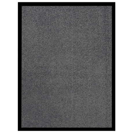 Vidaxl deurmat 40x60 cm antracietkleurig