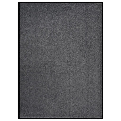 Vidaxl deurmat 60x80 cm antracietkleurig