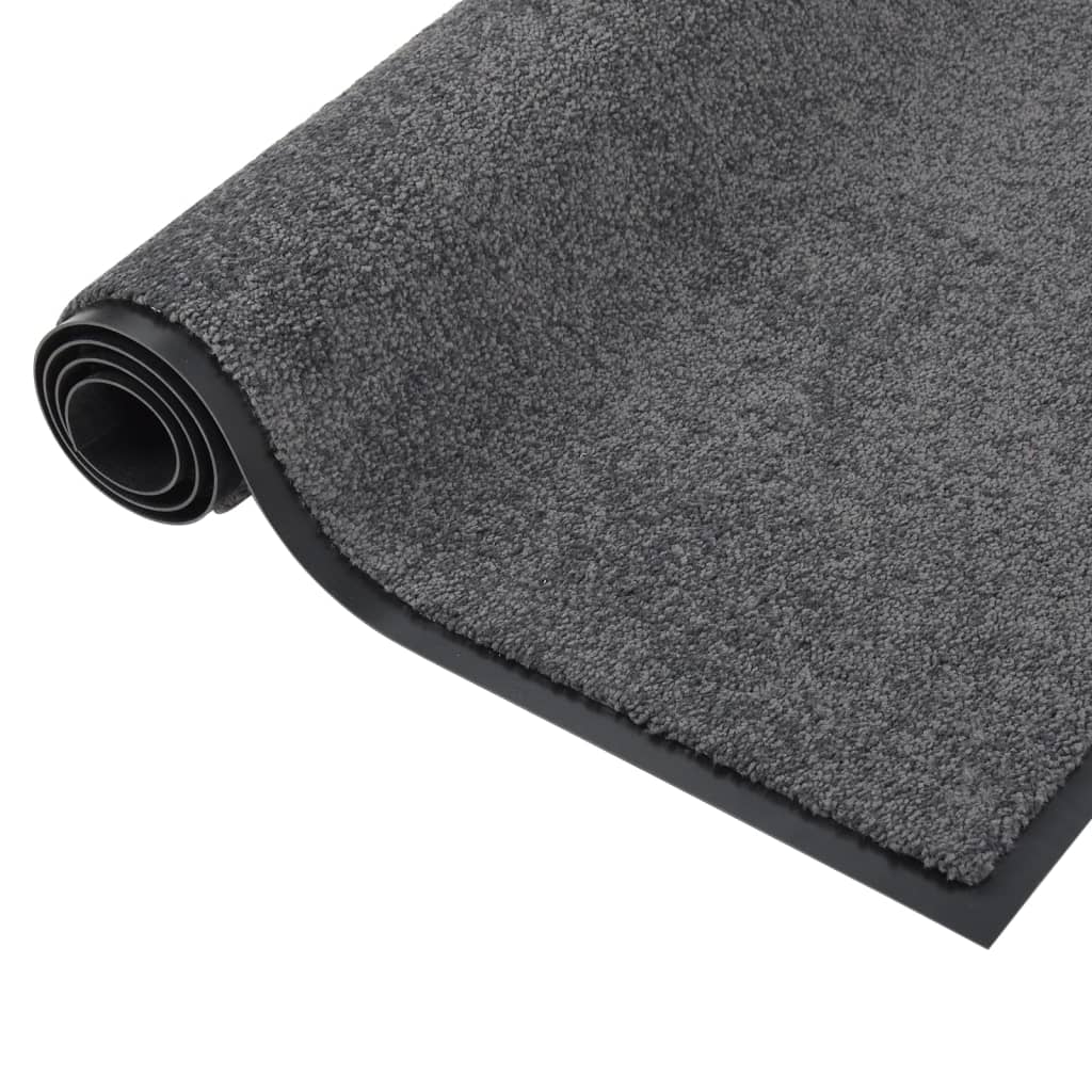 VIDAXL Doormat 60x80 cm antracit -Roredna