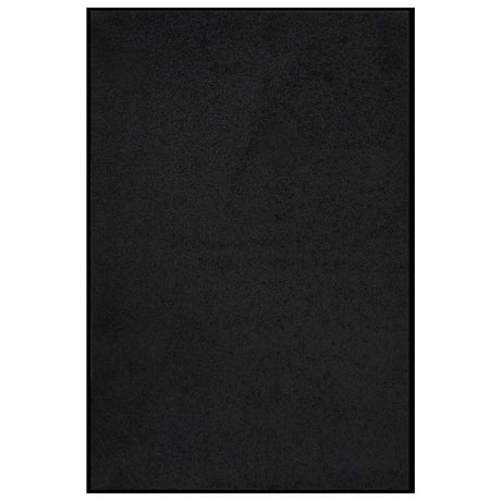 Vidaxl deurmat 80x120 cm zwart