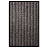 Vidaxl deurmat 80x120 cm gestreept beige